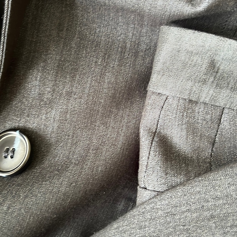 Full lined suit size 14 Kasper jacket with perfectly match trouser Jones NY pant